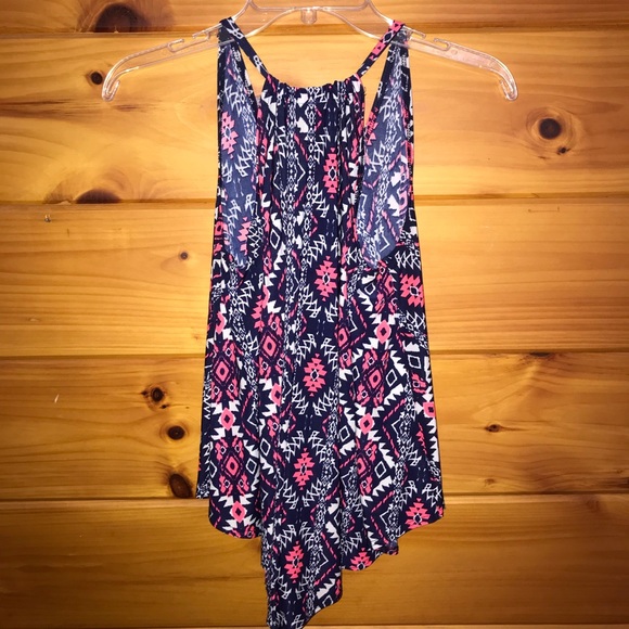 ✰ Patterned Racerback Tank Top ✰ - Picture 3 of 4